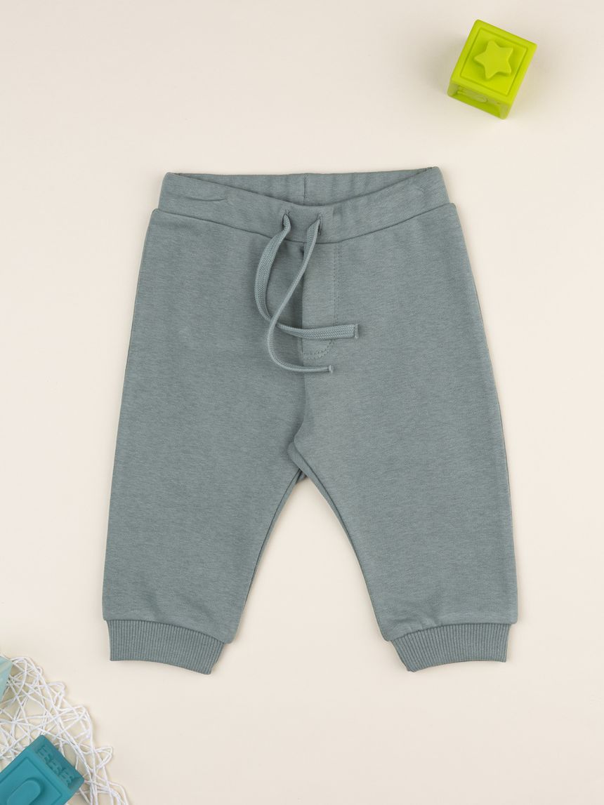 Pantalone bimbo verde