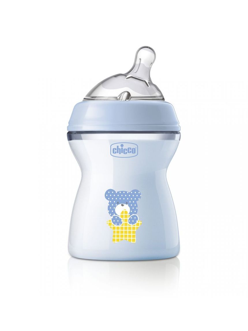 Biberon naturalfeeling bimbo, 2m+, 250 ml, flusso medio - chicco