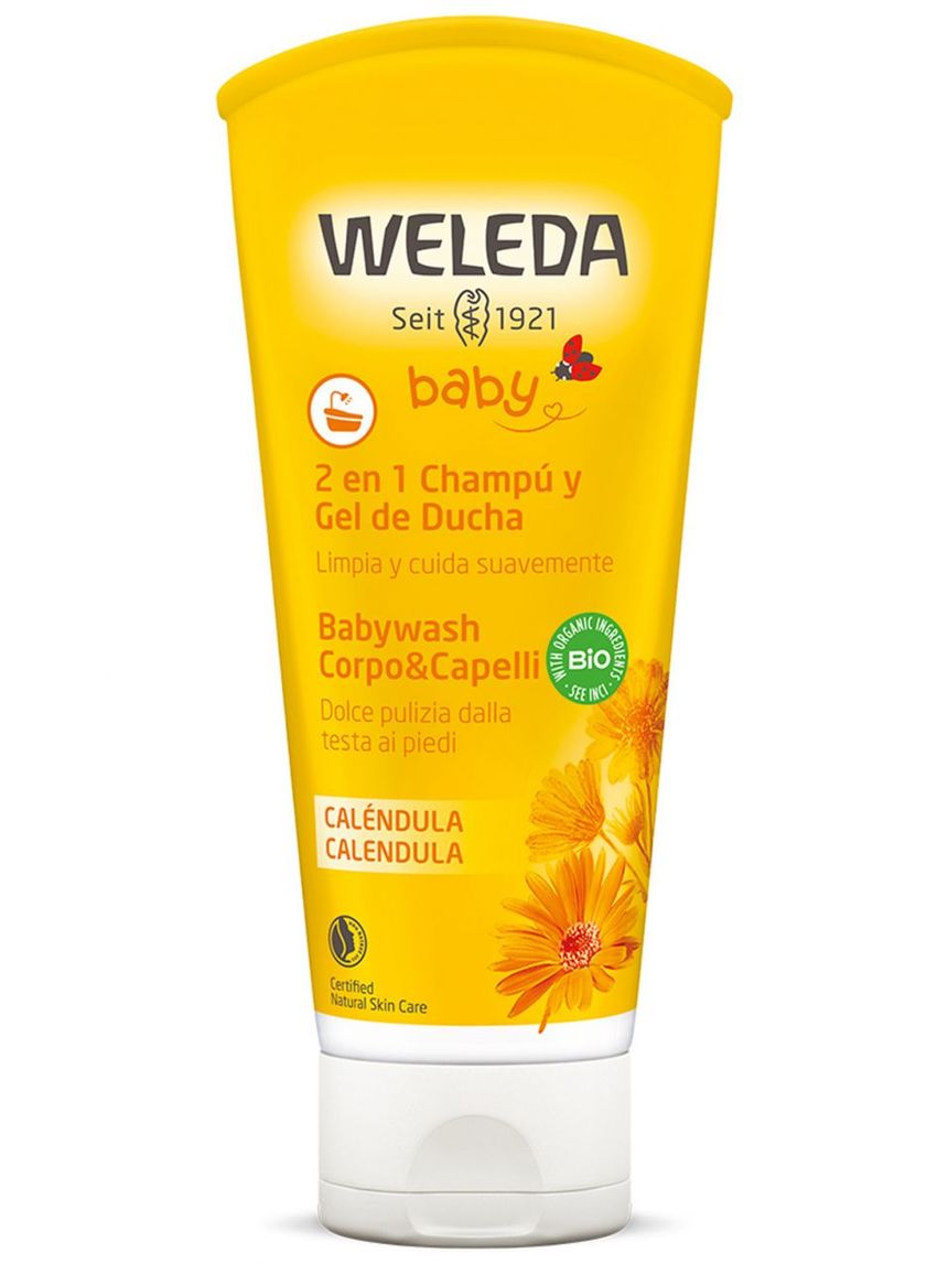 Babywash corpo & capelli calendula 200 ml - weleda