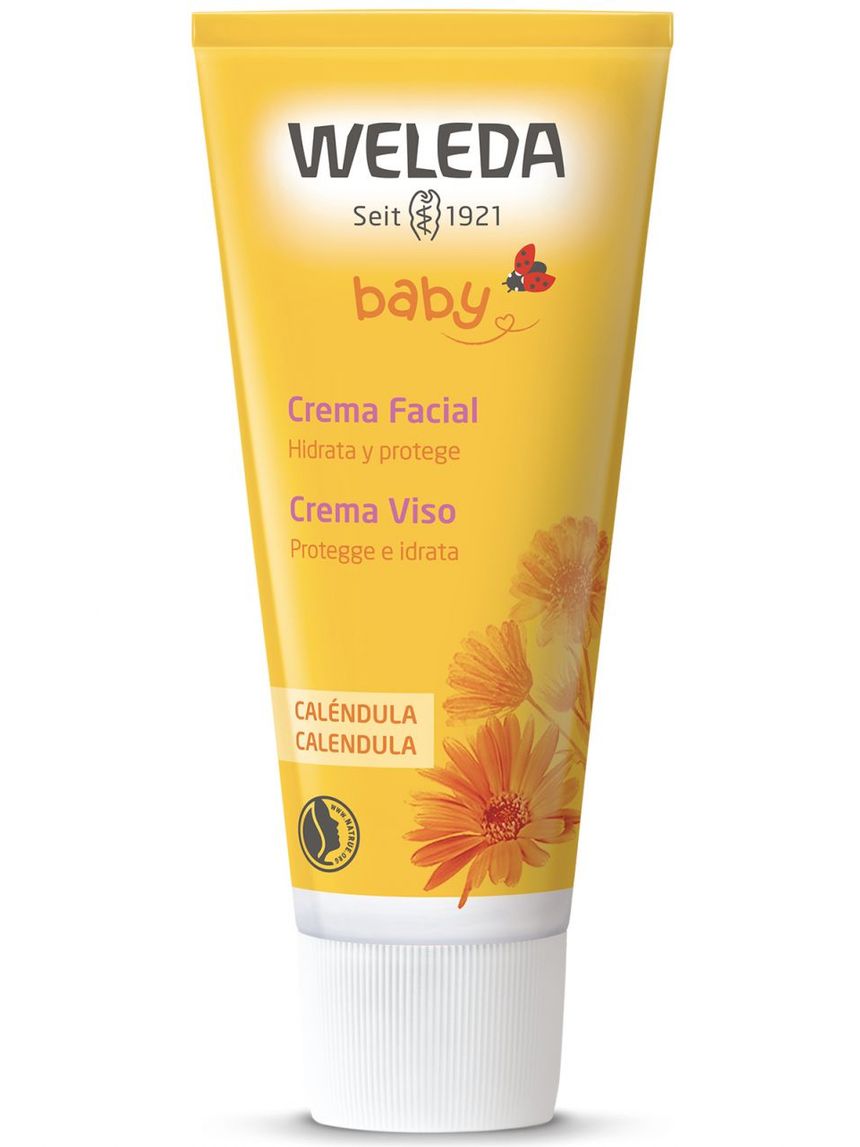 Baby crema viso calendula 50 ml - weleda