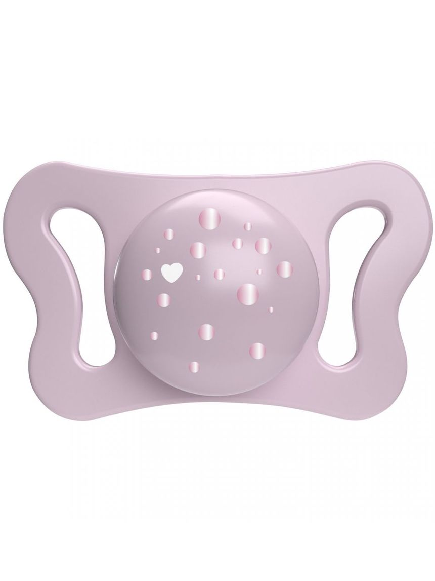 Succhietto physioforma micrò pink silicone 0-2 mesi 2 pezzi - chicco