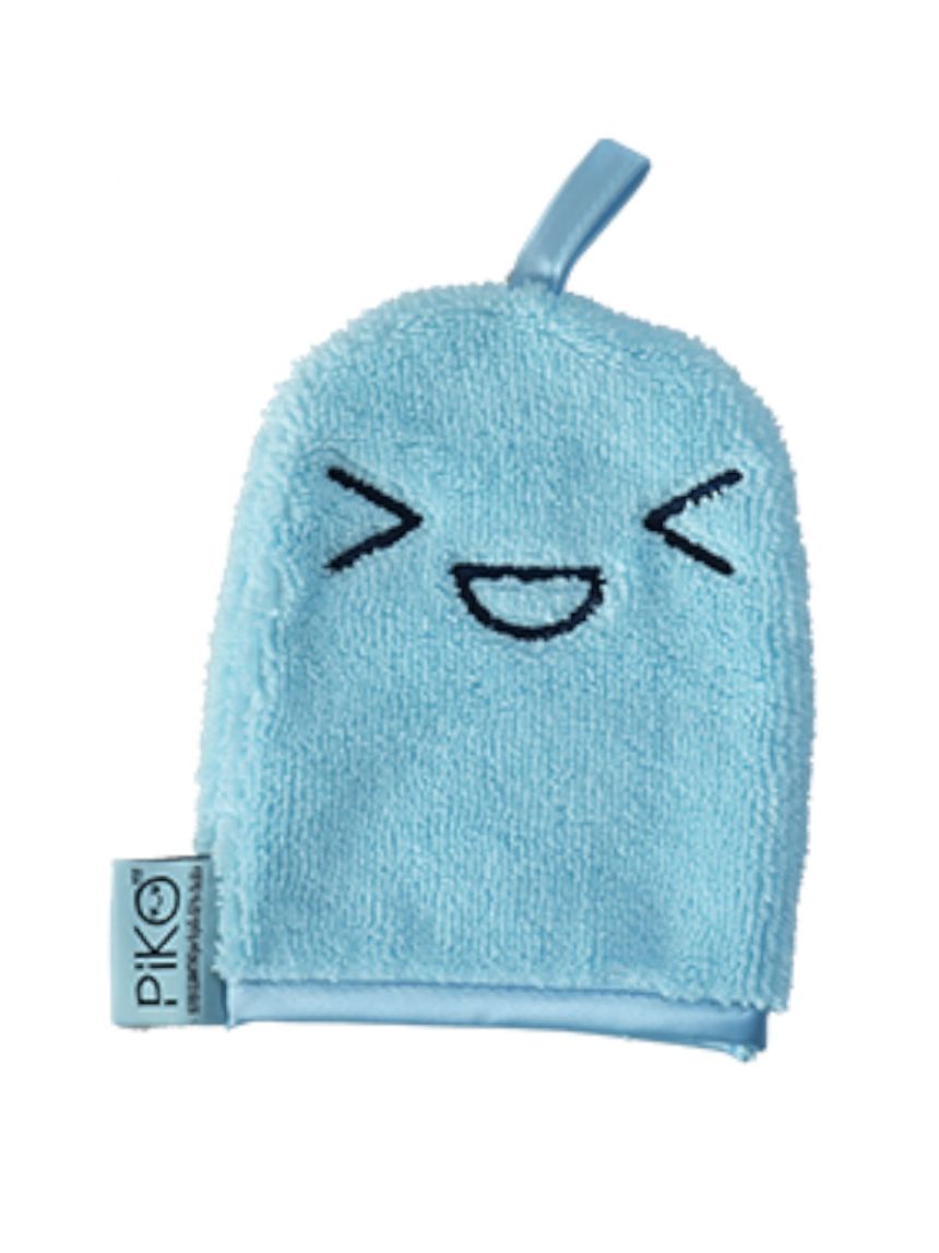 Guanto pulente in microfibra azzurro - piko