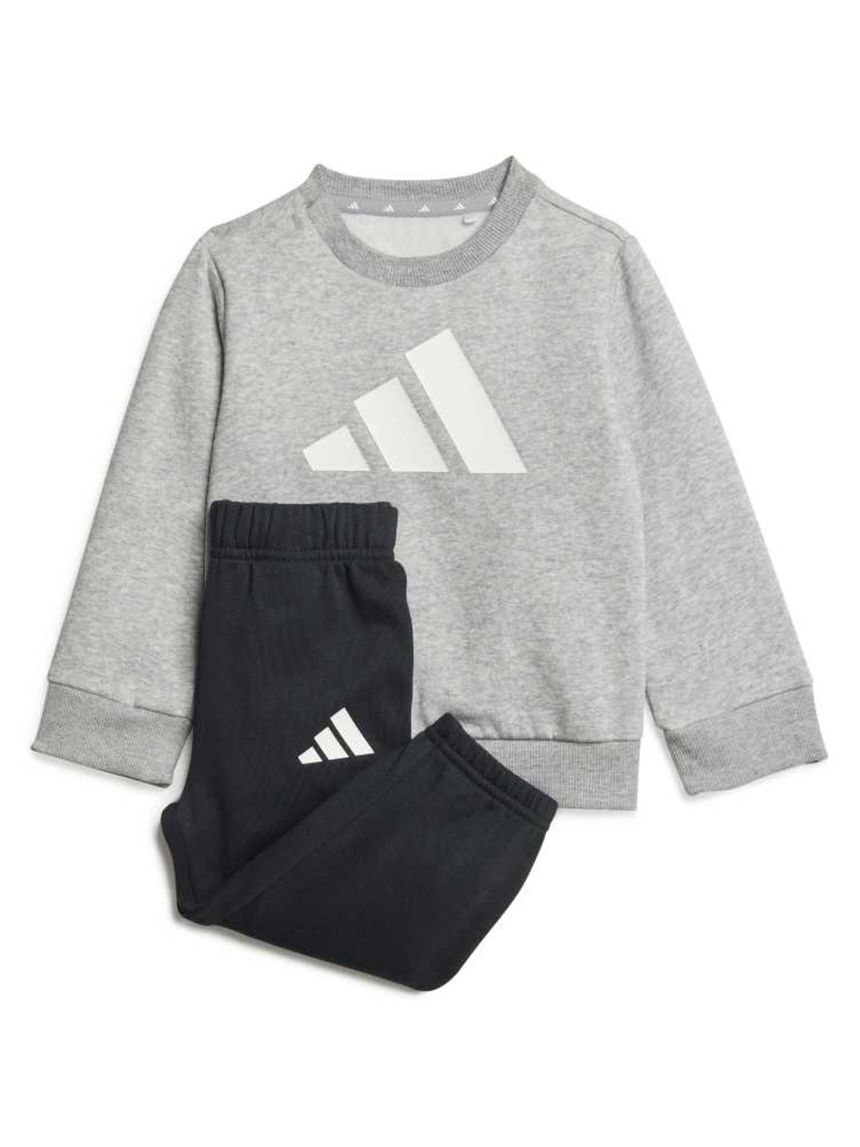 Jogger adidas bambino girgio/nero