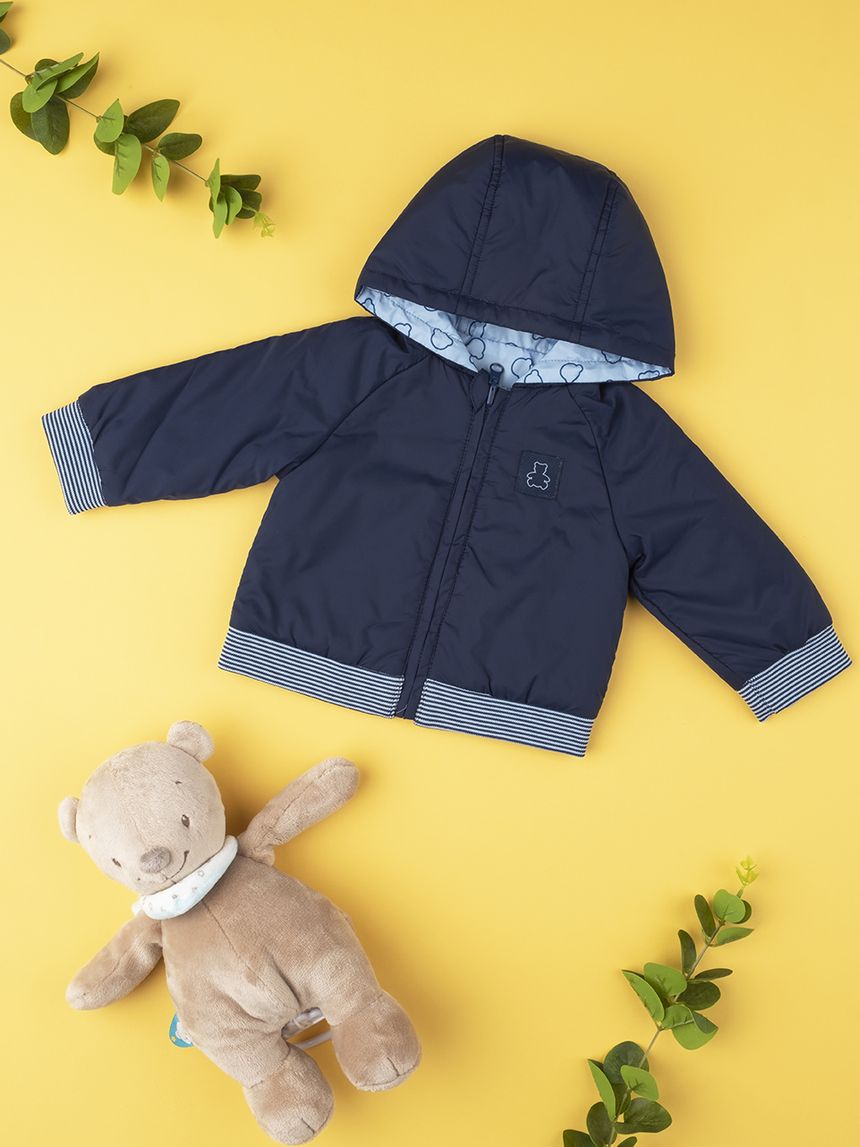 Giubbino nylon reversibile boy