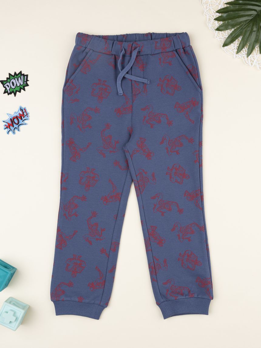 Pantalone bimbo blu spiderman