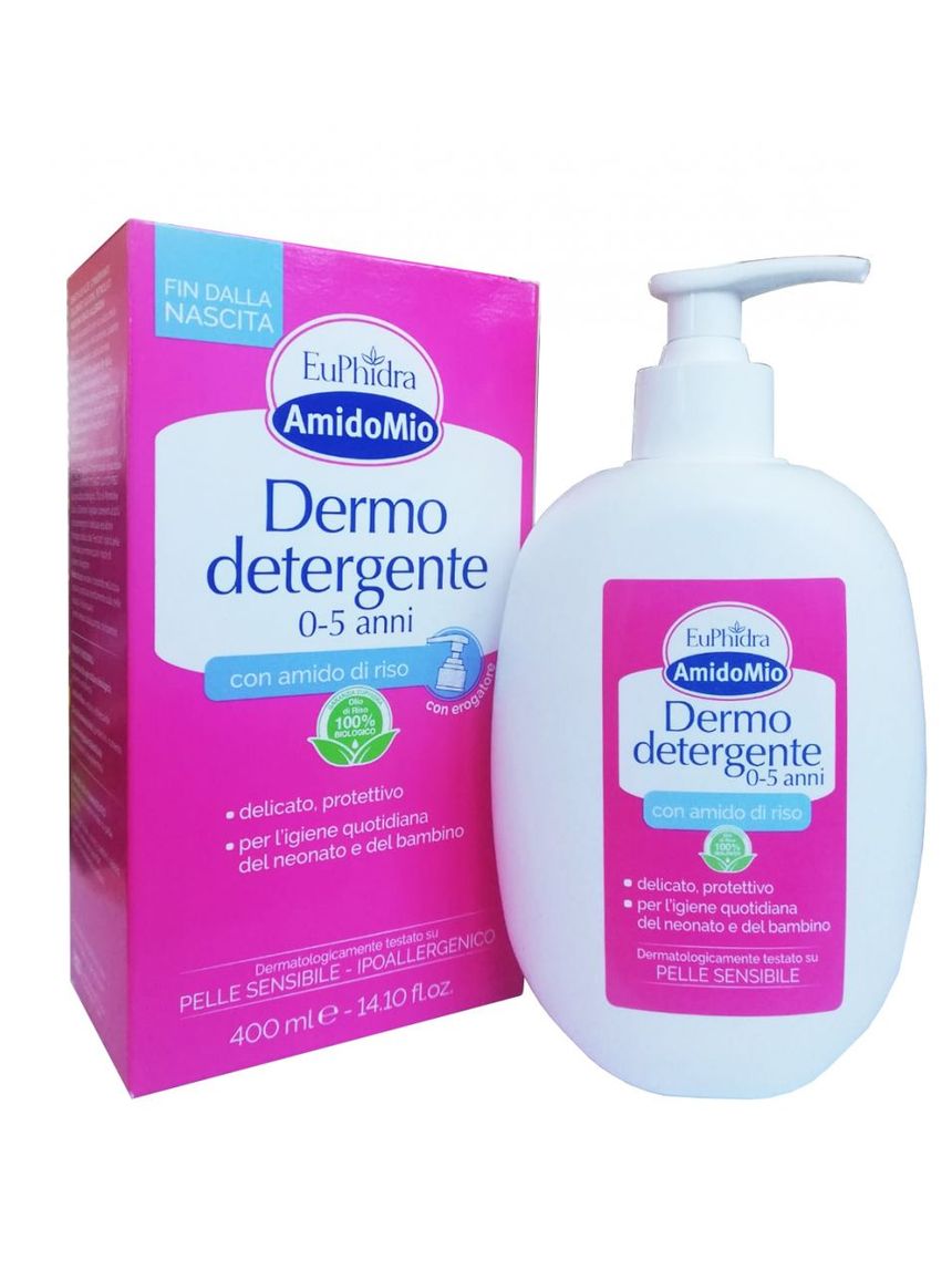Amido mio dermodetergente  0-5 anni 400ml - euphidra