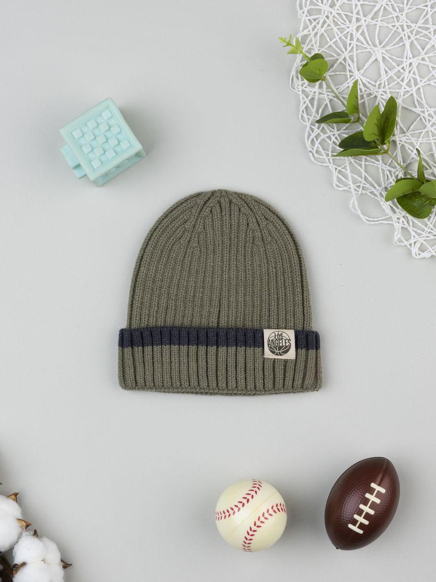 Berretto bambino verde los angels