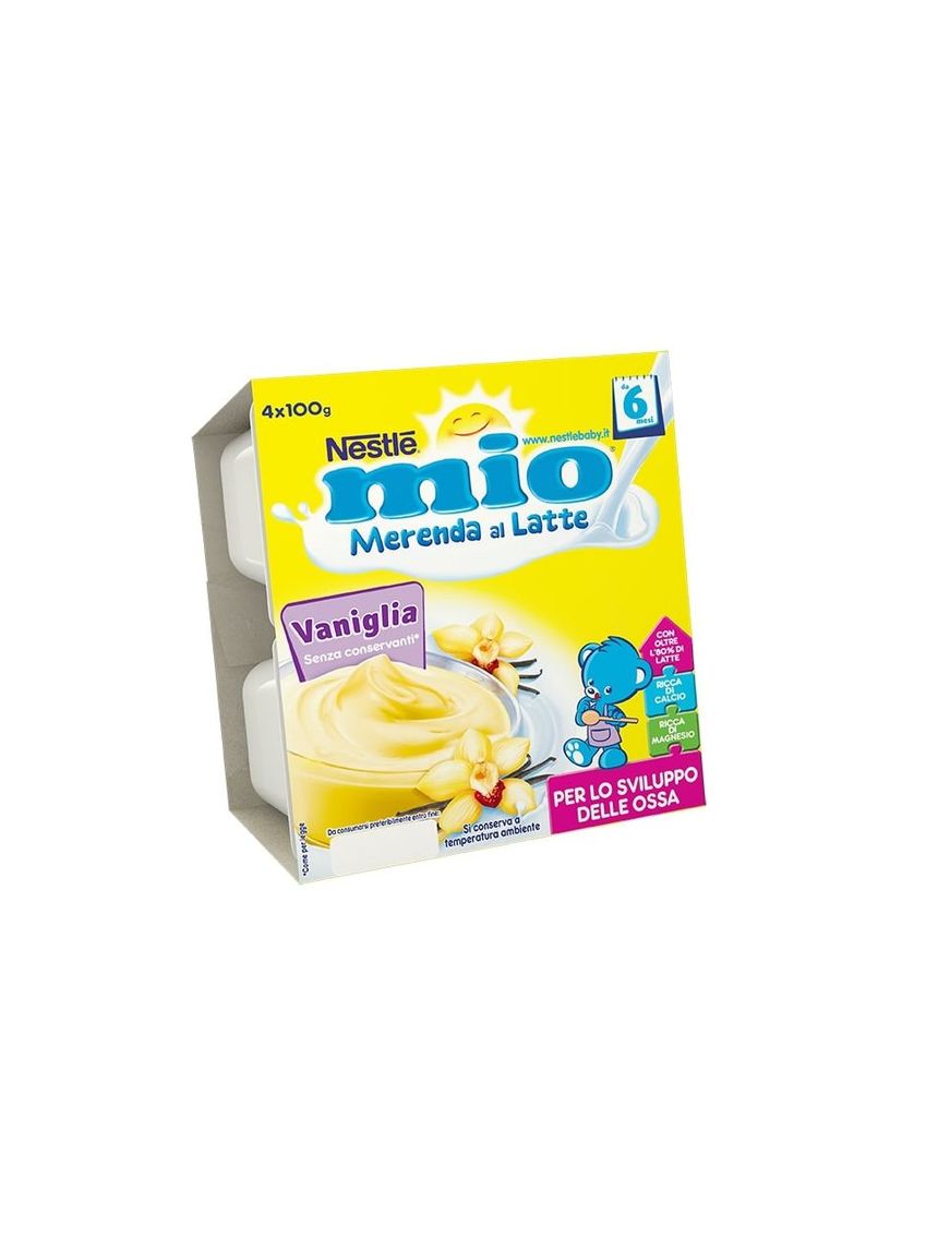 Merenda al latte vaniglia mio 4x100g - nestlè