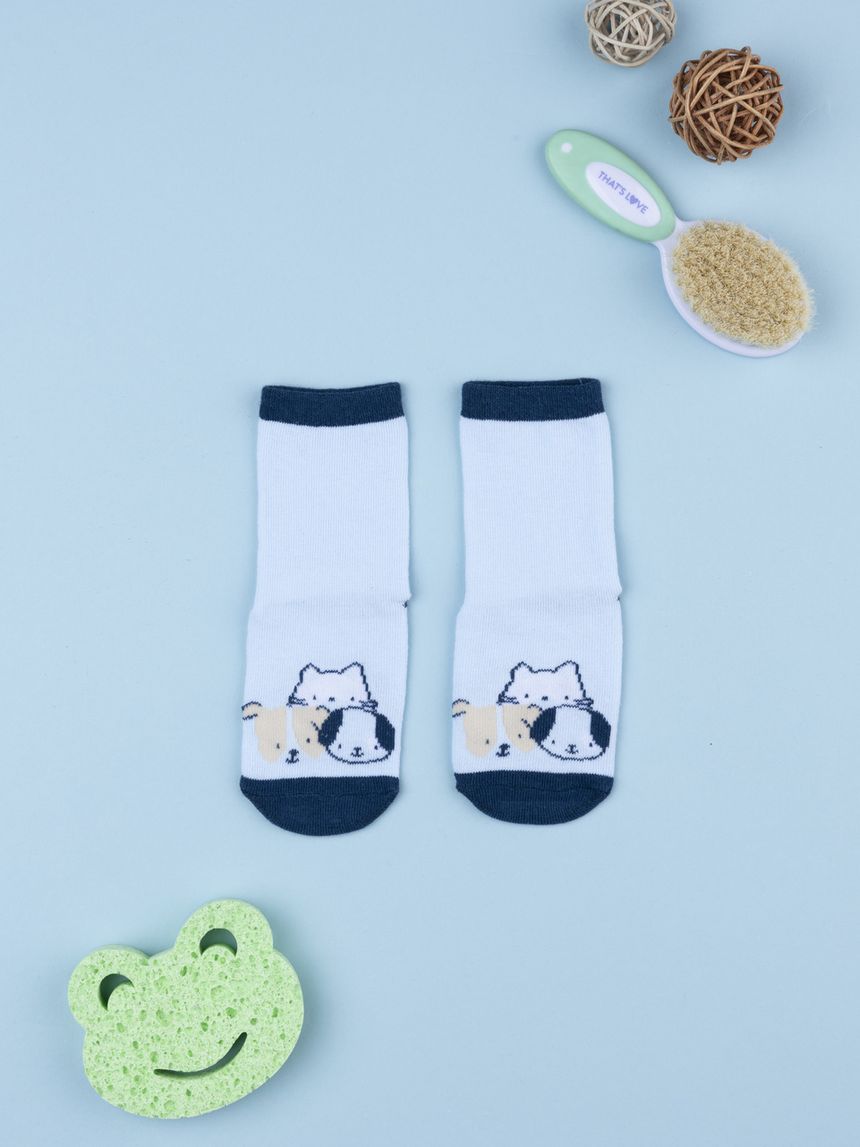 Calze antiscivolo bimbo animaletti