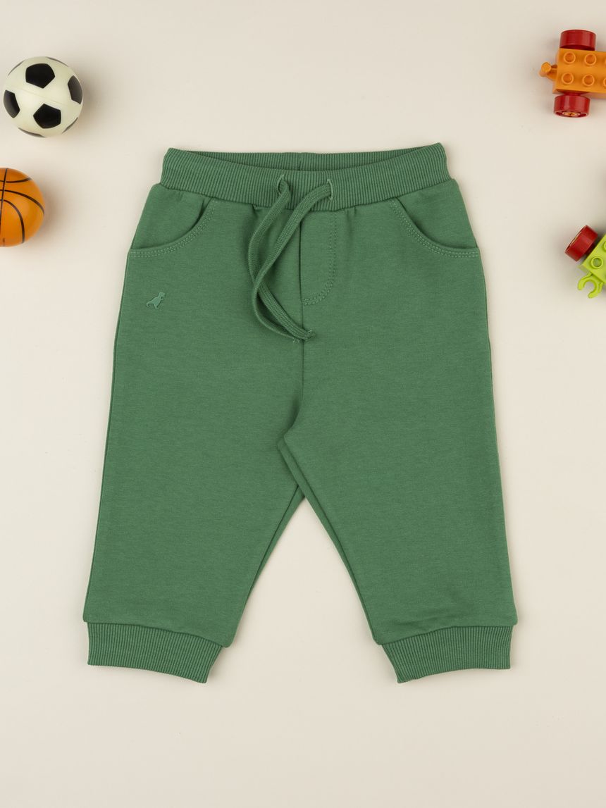 Pantalone bimbo verde