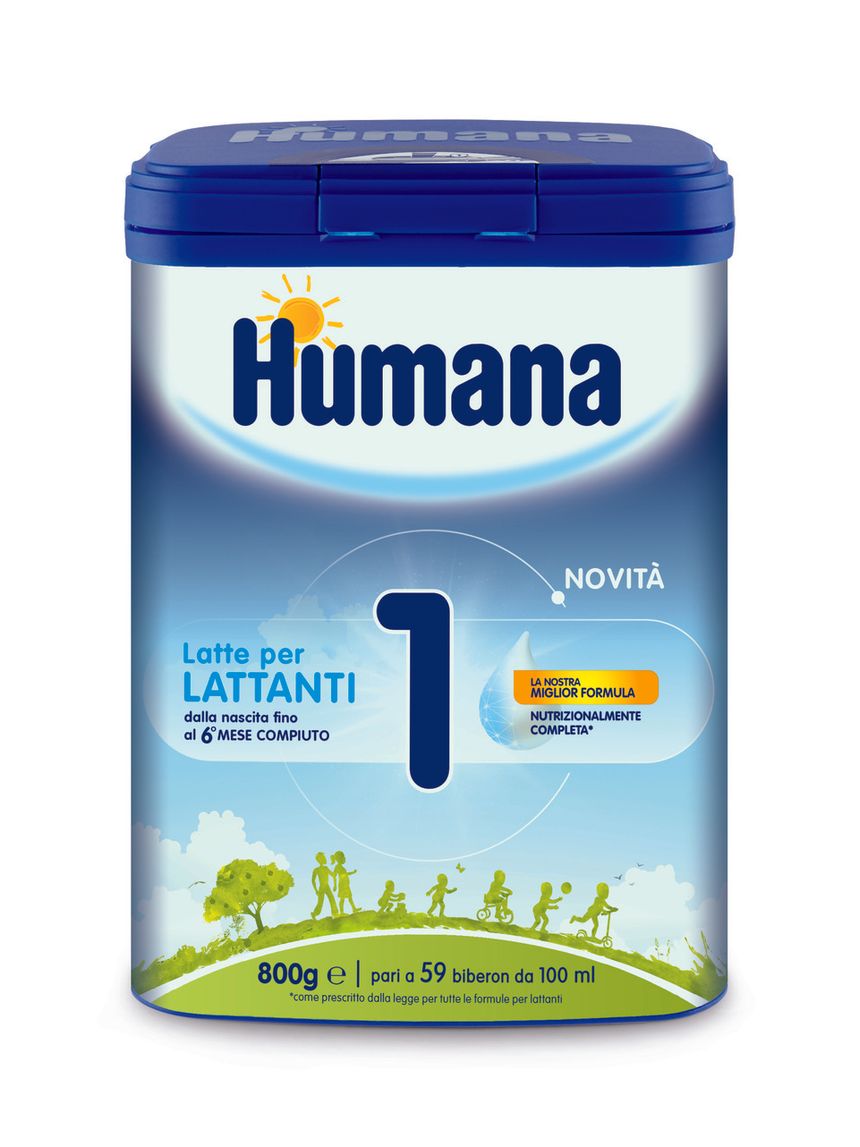 Latte humana 1 polvere 800g - humana