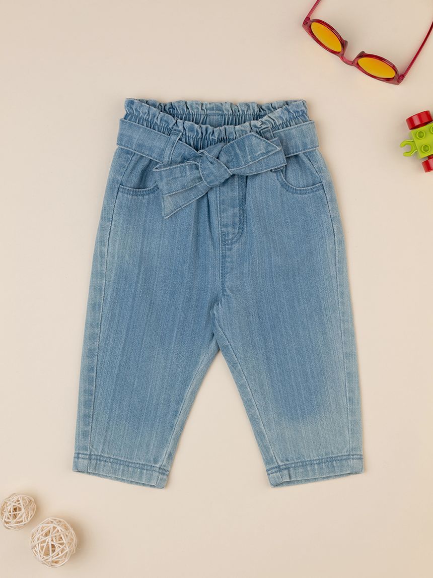 Pantalone denim bimba