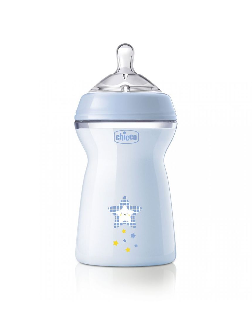 Biberon naturalfeeling bimbo, 6m+, 330 ml, flusso veloce - chicco
