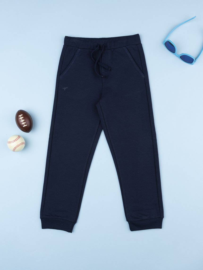Pantalone bambino blu