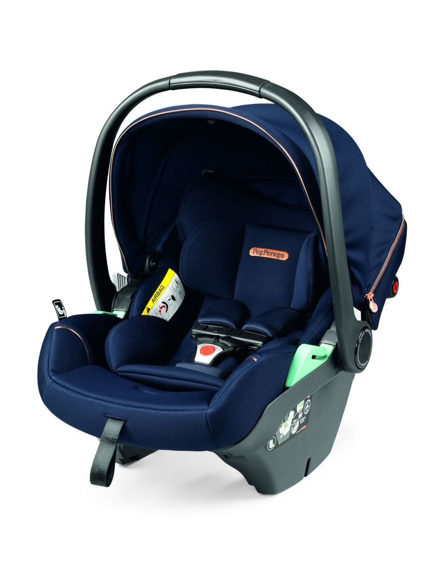 Seggiolino auto reclinabile primo viaggio lounge blue shine - peg perego