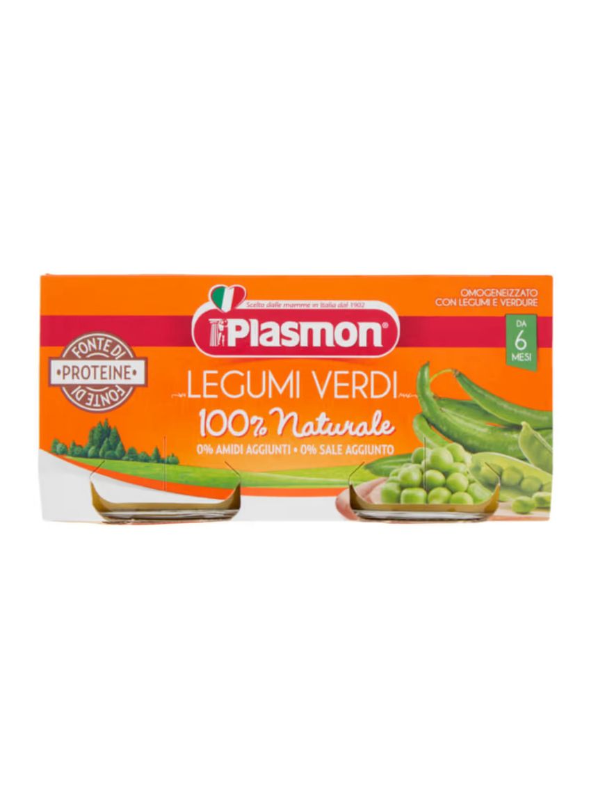 Omogeneizzato legumi verdi – 2x80g -plasmon