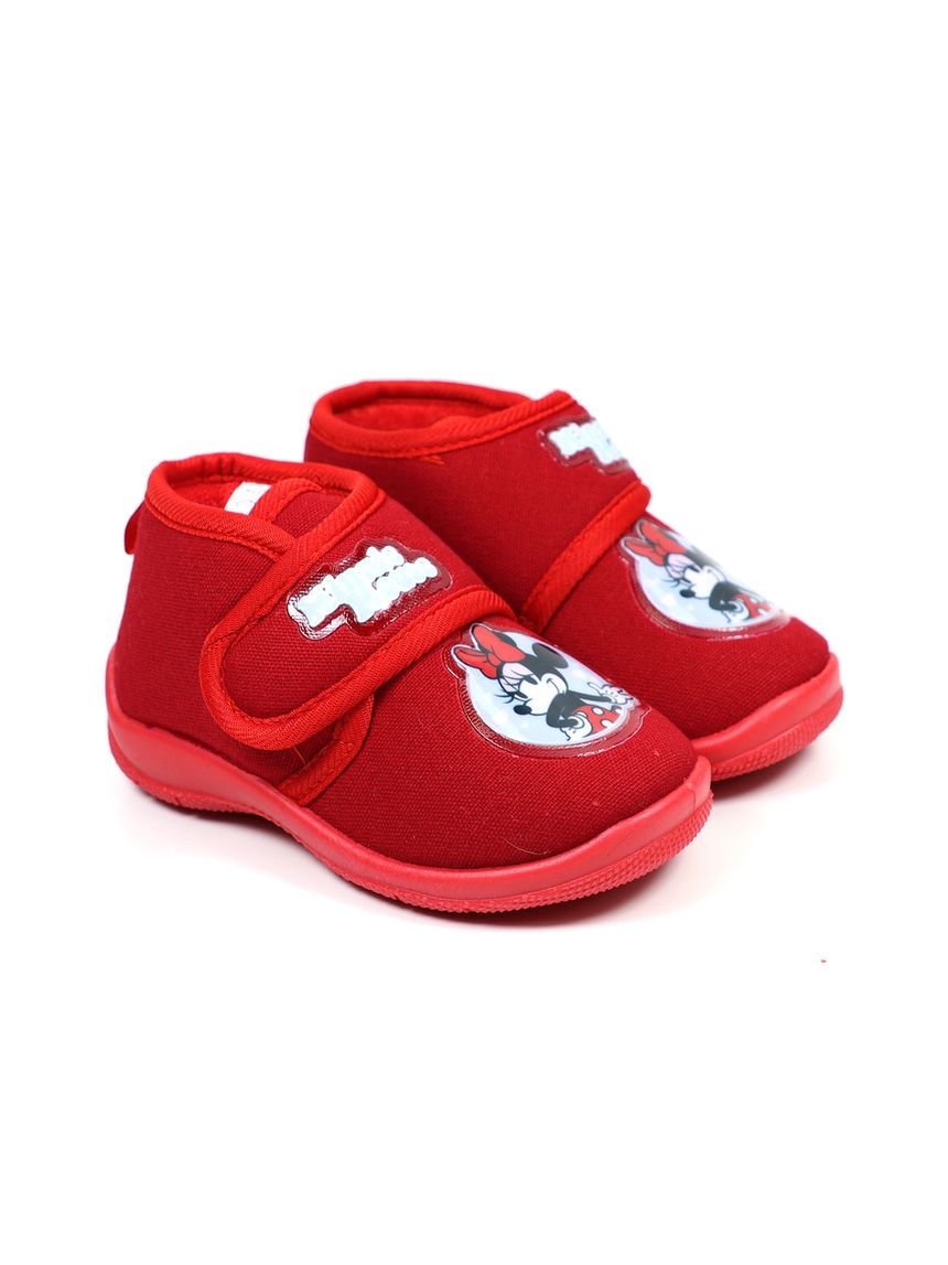 Scarpina rossa asilo bimba minnie