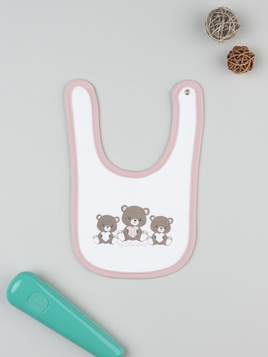 Bavaglino neonata orsetti