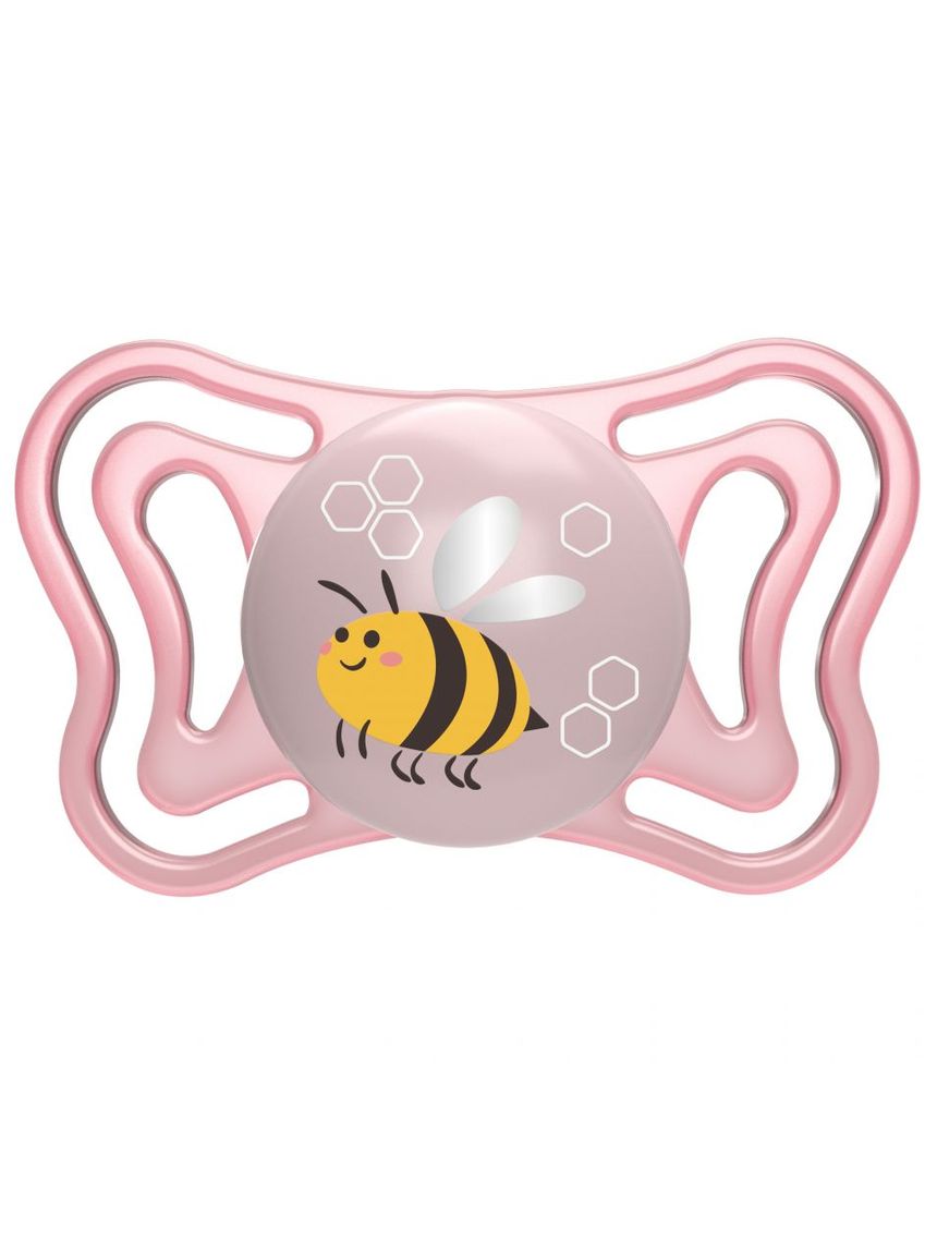 Succhietto physio light pink sil 2-6m 2 pezzi - chicco