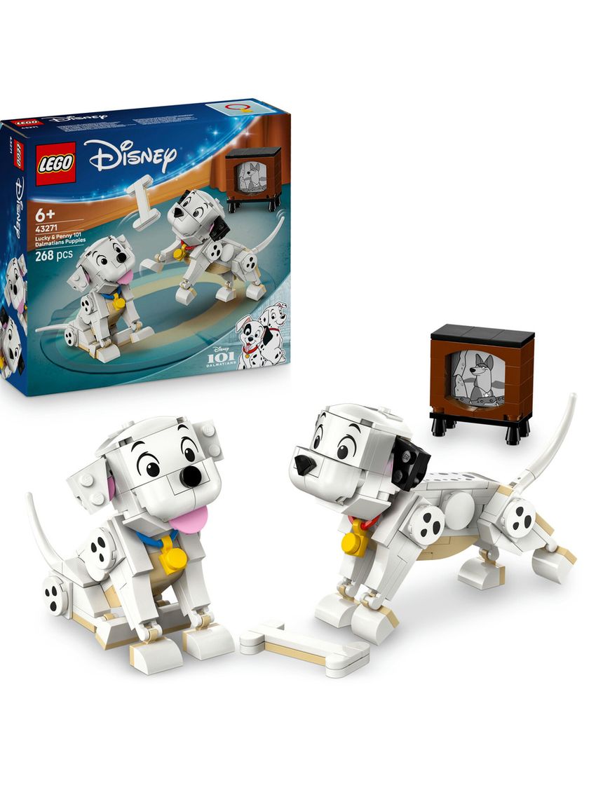 Lego disney 43271 pongo e peggy - la carica dei 101 6+