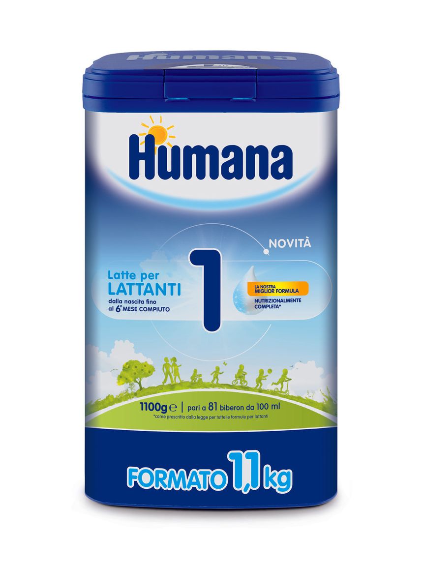 Latte humana 1 polvere 1100g - humana