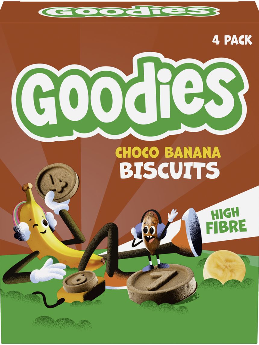 Multipack biscotti choco ban 4x20g - goodies hero