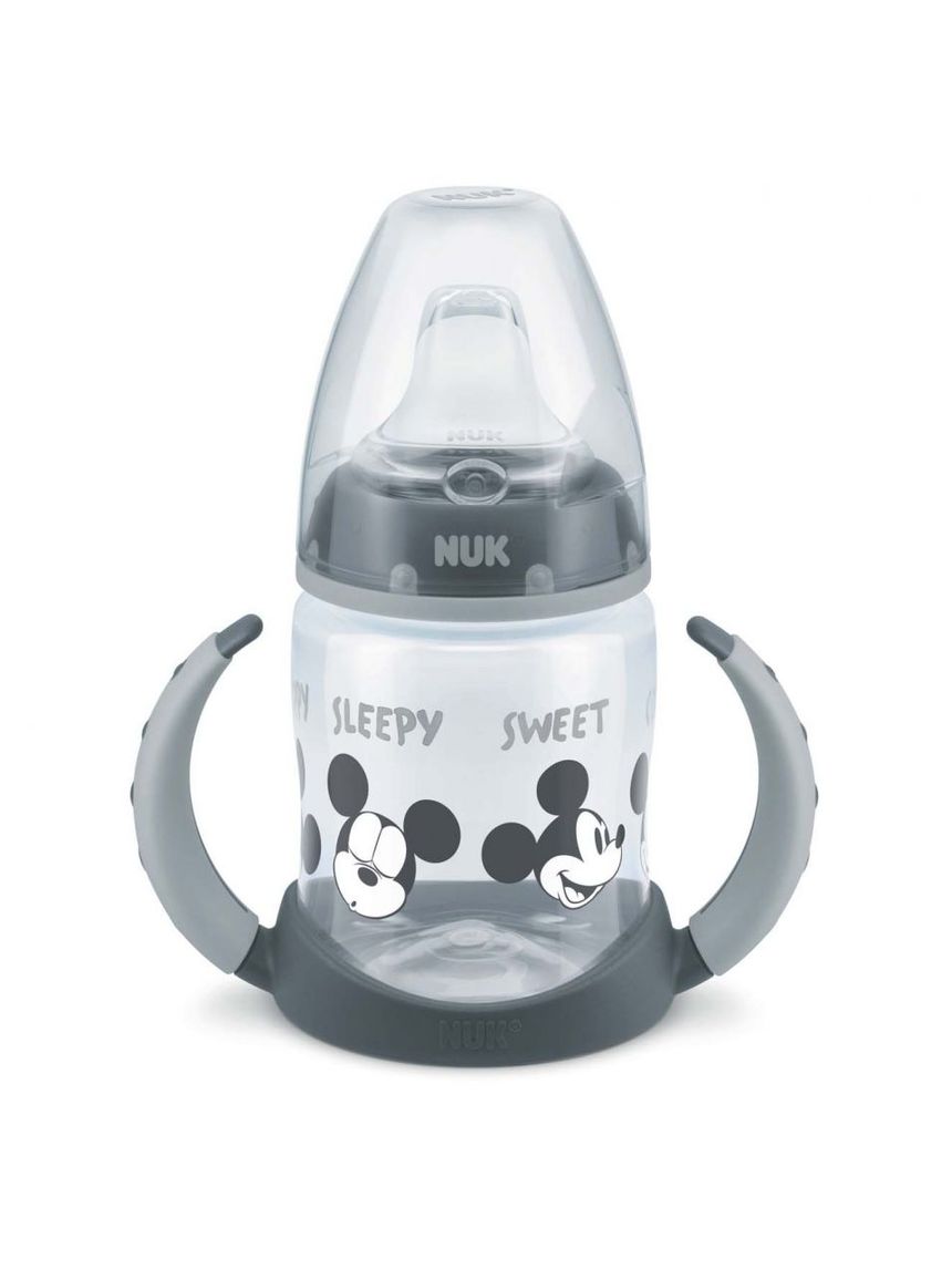 Tazza disney bevimpara mickey grey silicone 150ml - nuk