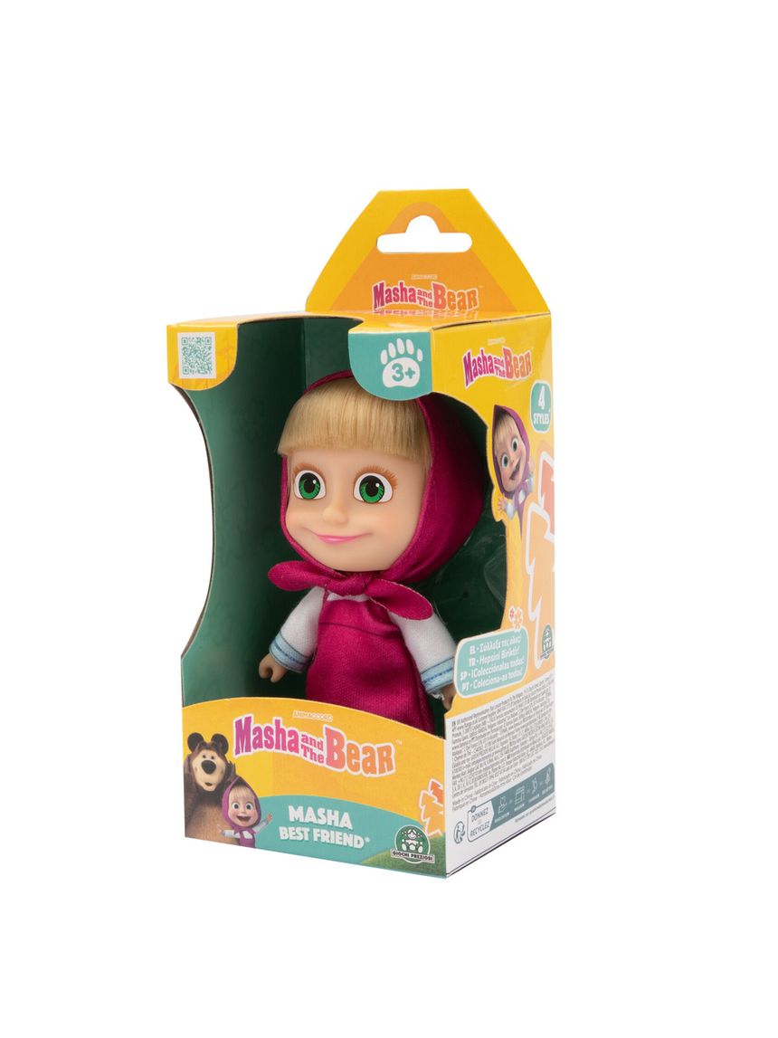 Bambola masha - 12 cm - masha & orso