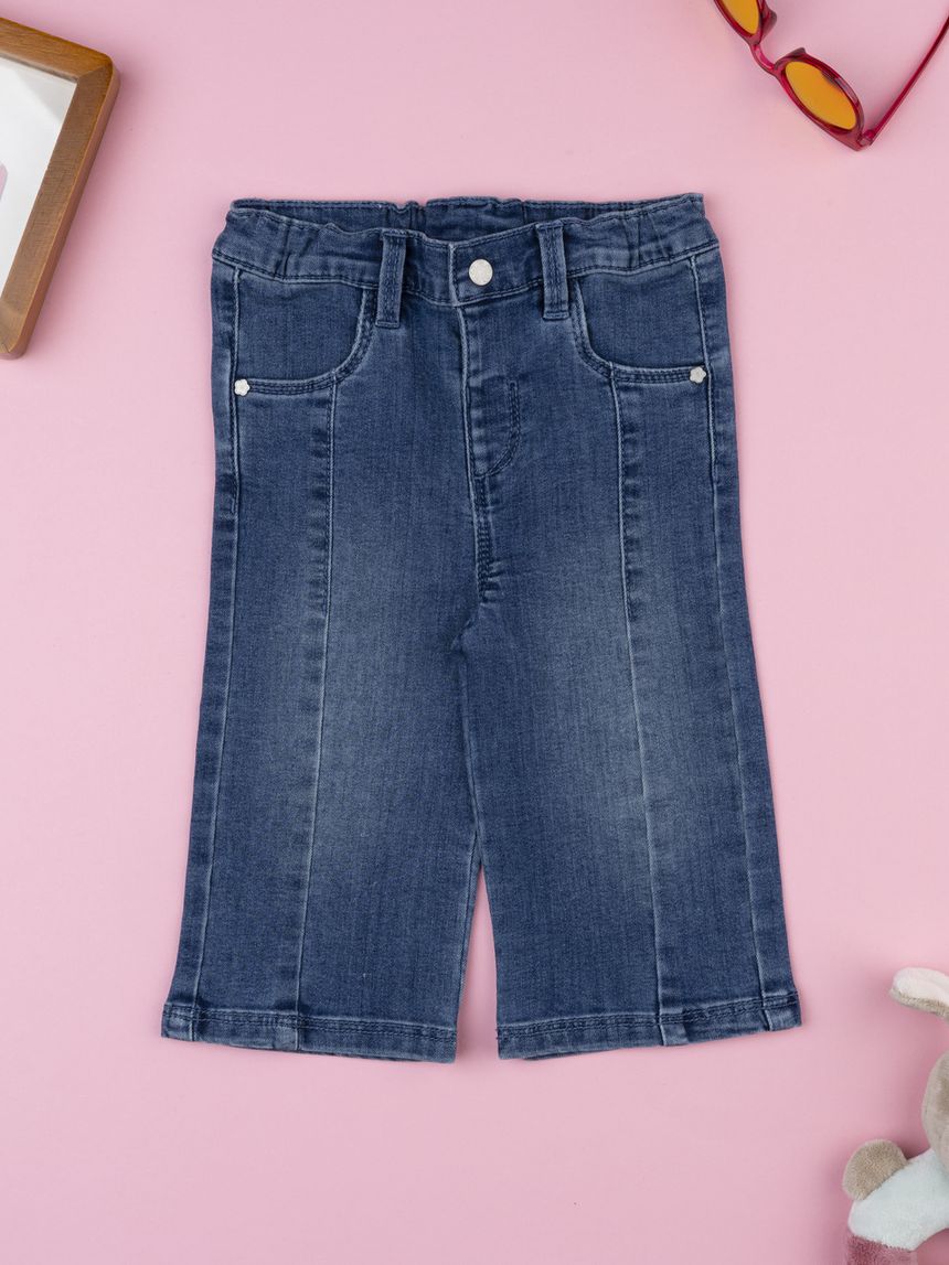 Pantapalazzo denim bimba