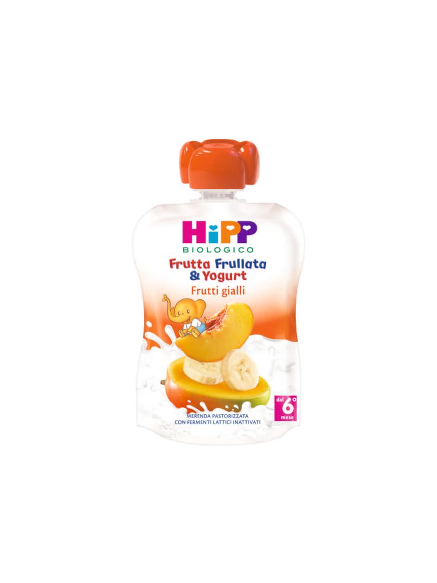 Frutta frullata yogurt frutti gialli 90g - hipp