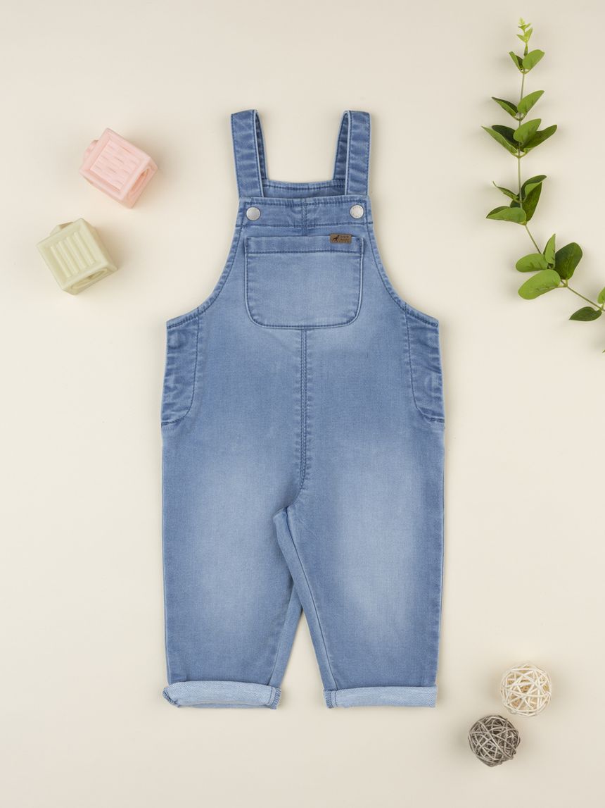 Salopette denim bimbo