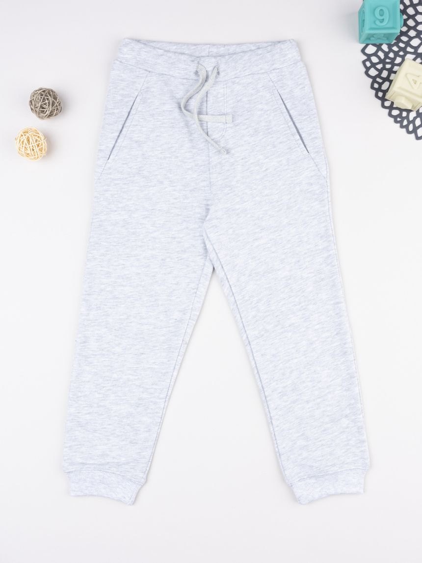 Pantalone lungo bambino grigio
