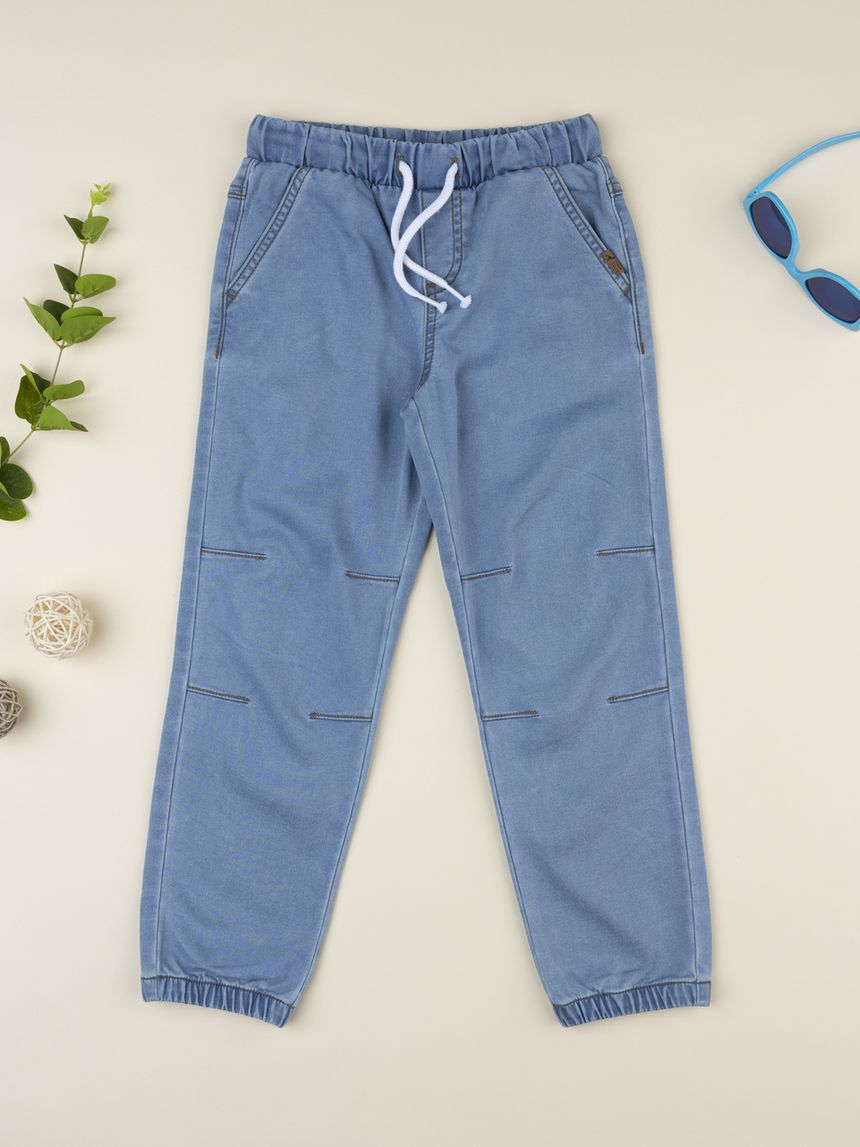Pantalone denim chiaro bambino