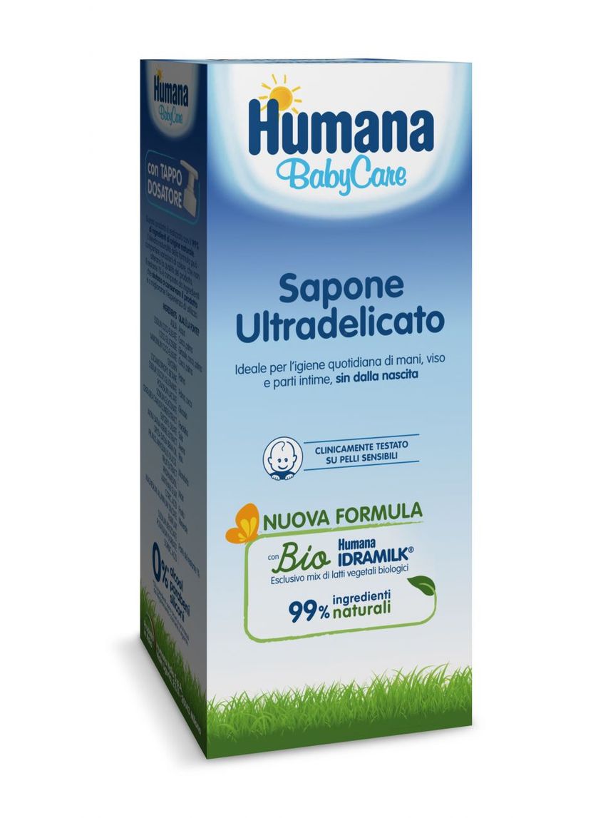 Sapone ultradelicato 300 ml- humana