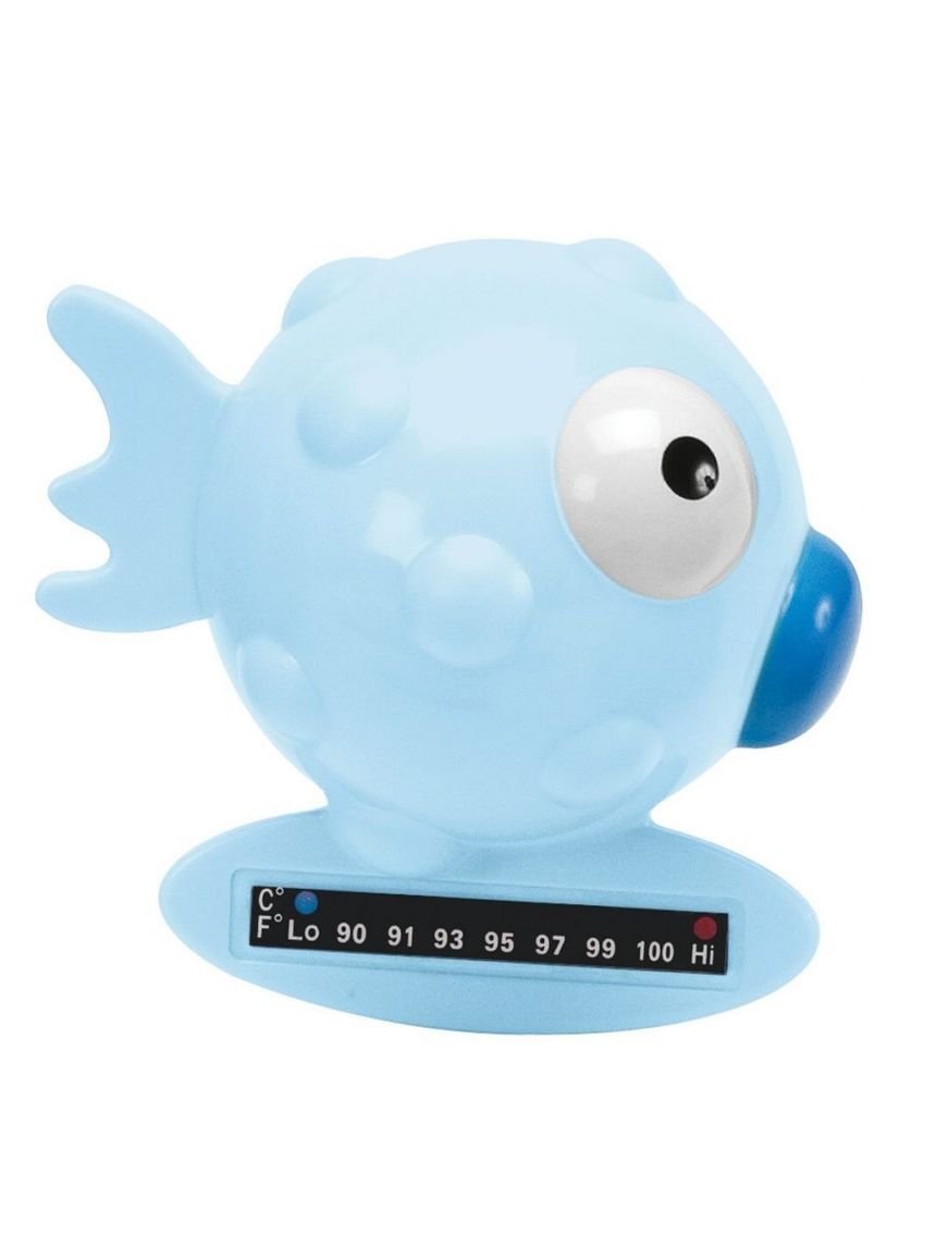 Termometro da bagno pesce palla azzurro - chicco