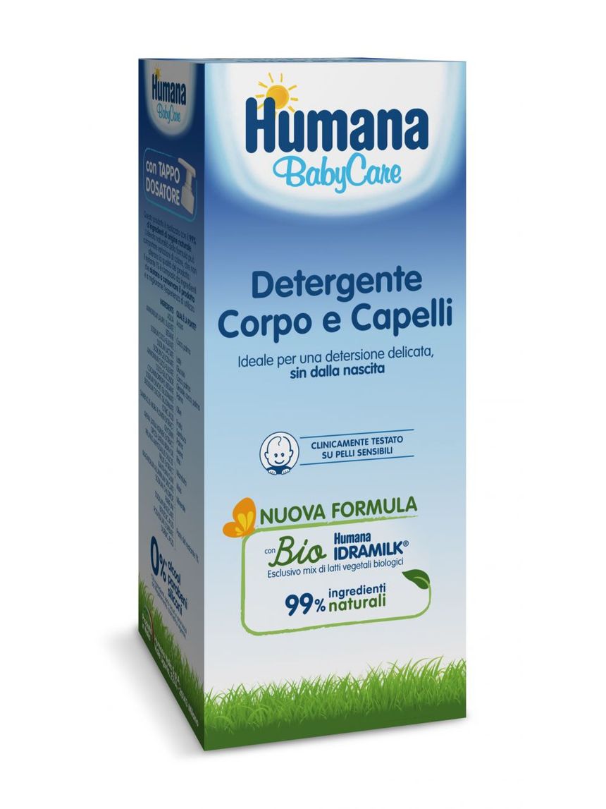 Detergente corpo & capelli 300 ml- humana
