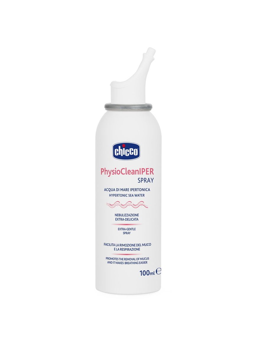Acqua di mare ipertonica spray physioclean 100ml - chicco