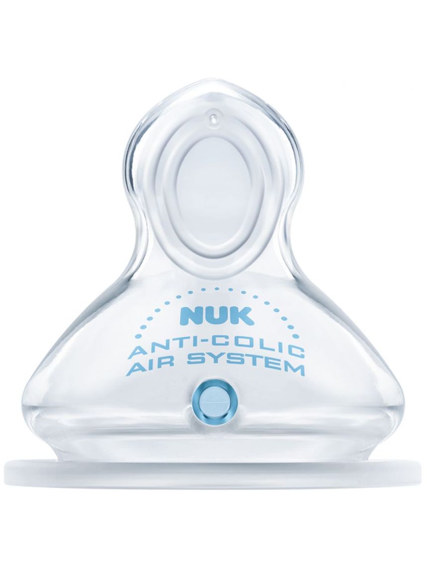 Tettarelle fc + flow control sil 6-18 2pz - nuk