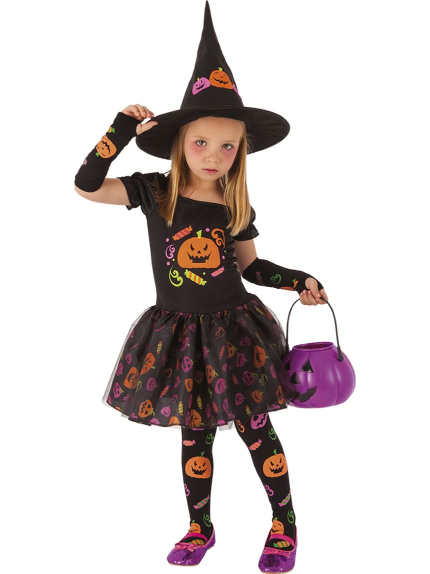 Costume strega candy bambina -3+ - rubie's