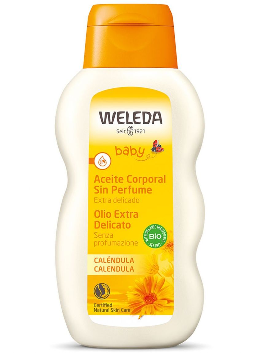 Baby olio extra delicato calendula 200 ml - weleda
