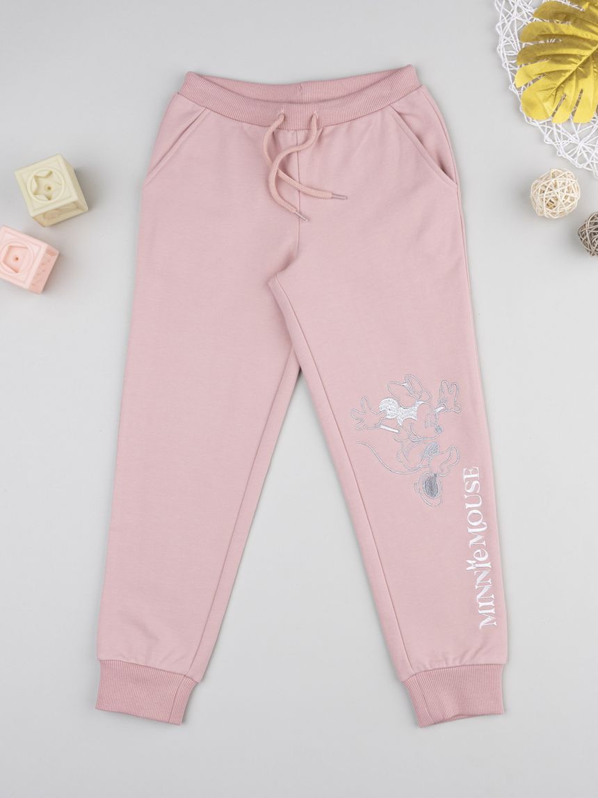 Pantalone bambina rosa minnie