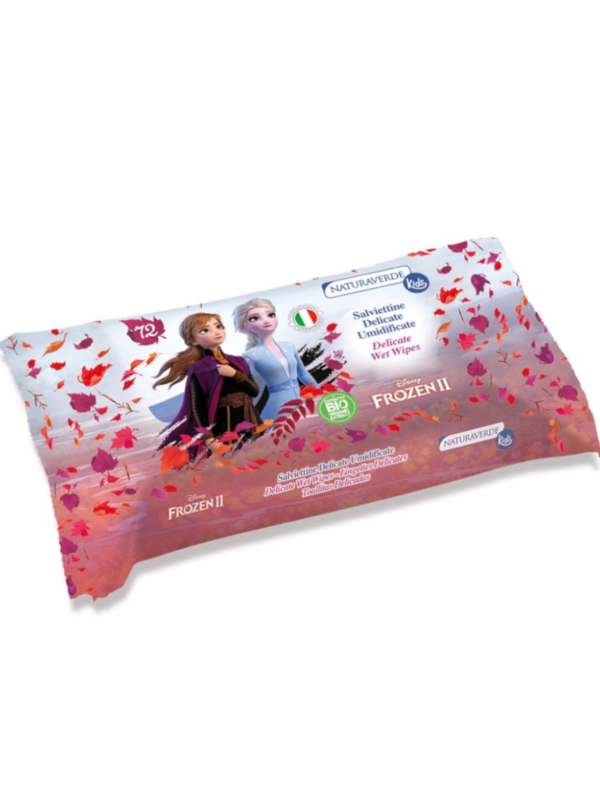 Salviettine umidificate frozen 2  72pz - naturaverde