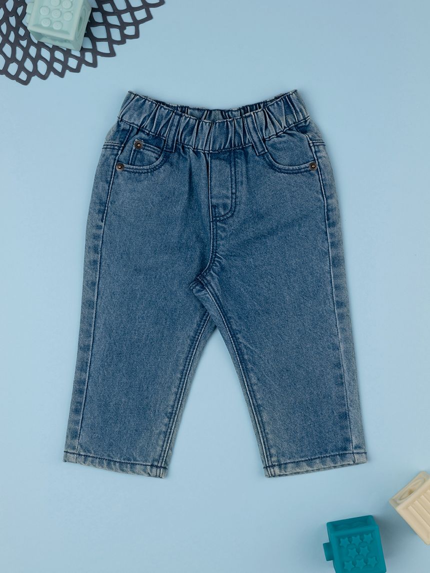 Pantalone denim bimbo