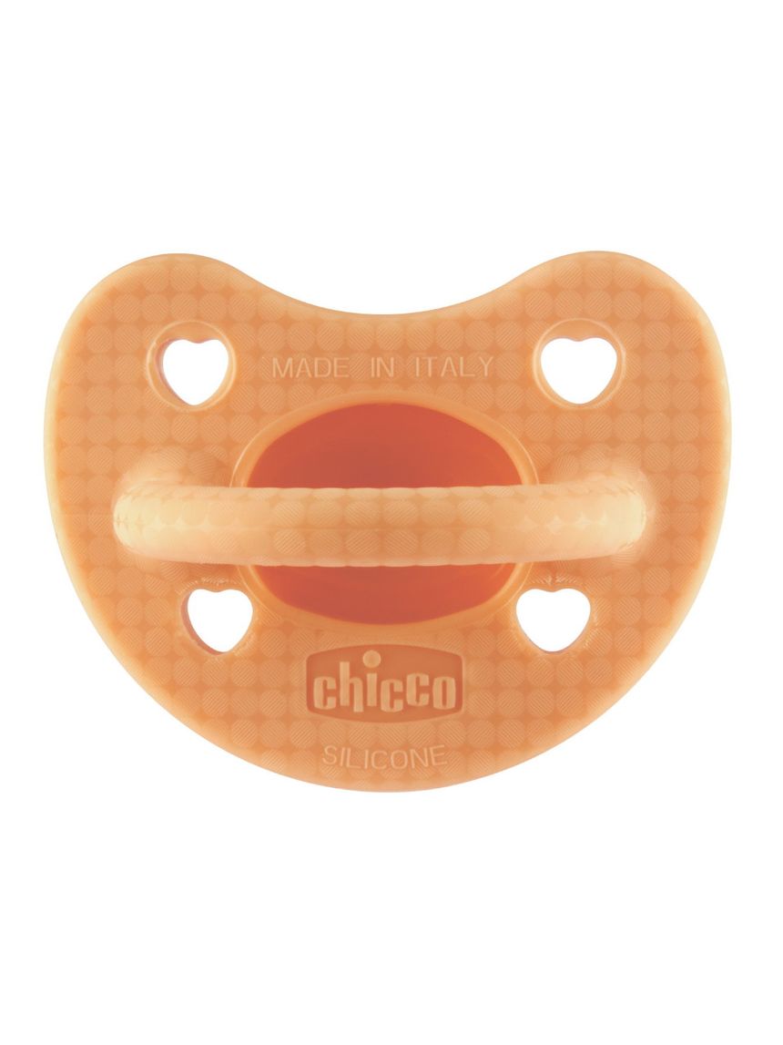 Gommotto silicone luxe 2-6m 1pz arancio - chicco