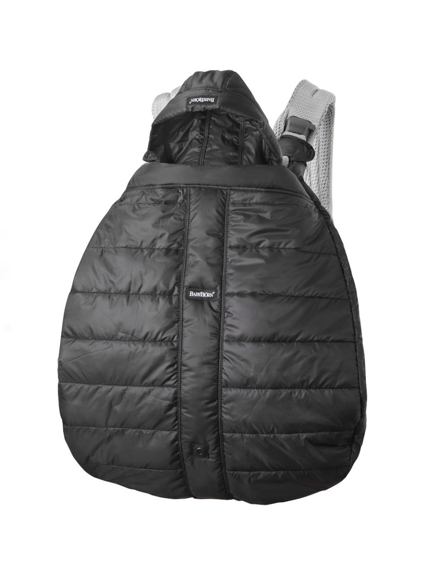 Copertina invernale nera per marsupio - babybjörn