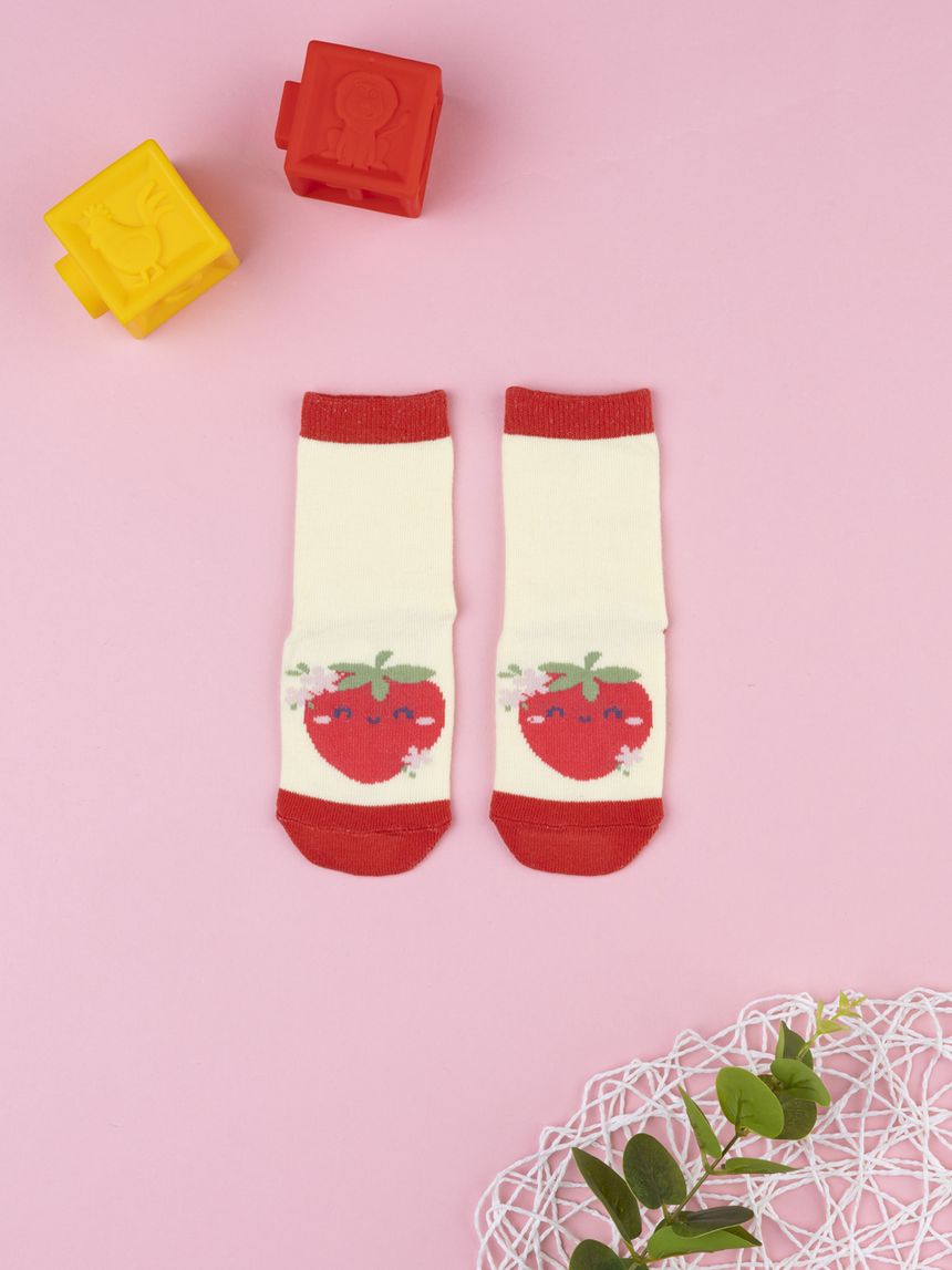 Antiscivolo bimba fragola