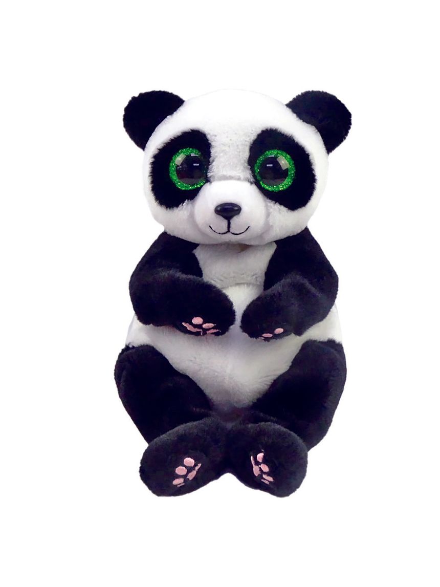 Bellies - ying il panda bianco e nero con occhi verdi grandi e glitter - 20 cm -3+ -