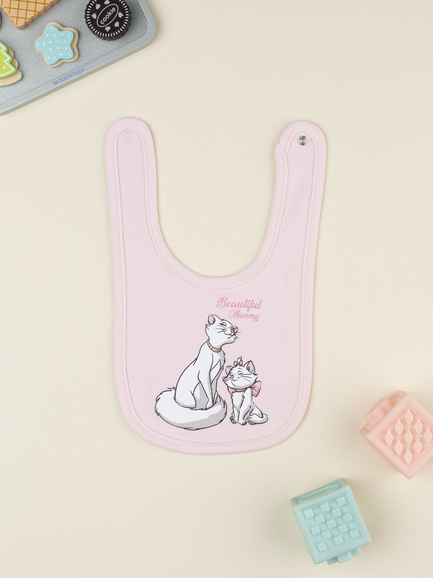 Bavaglino bimba aristogatti