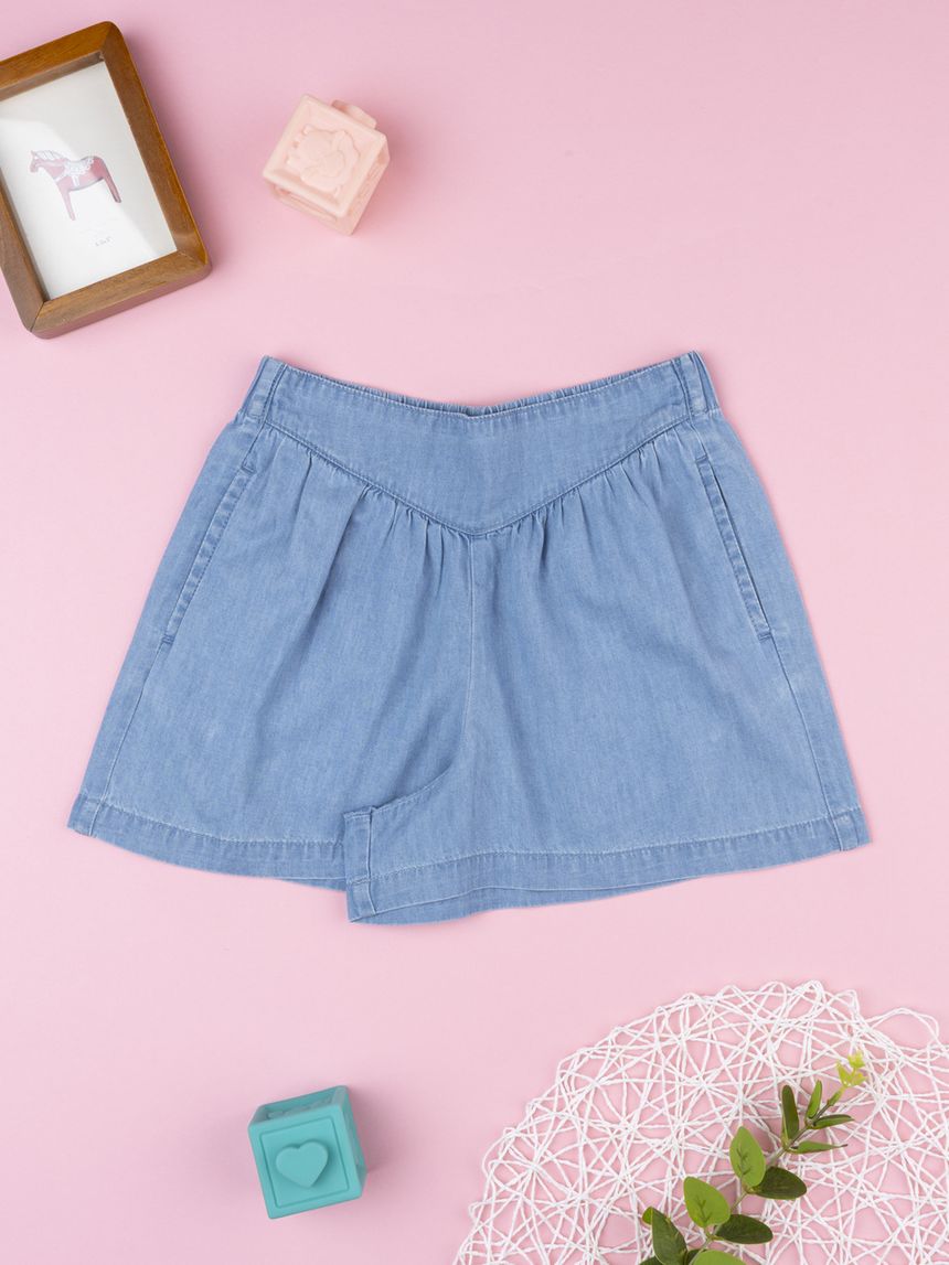 Shorts denim bimba