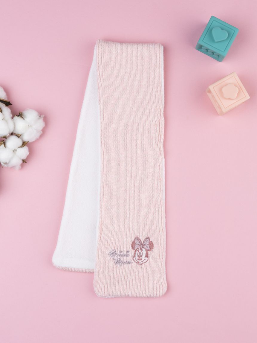 Sciarpa bimba rosa disney minnie